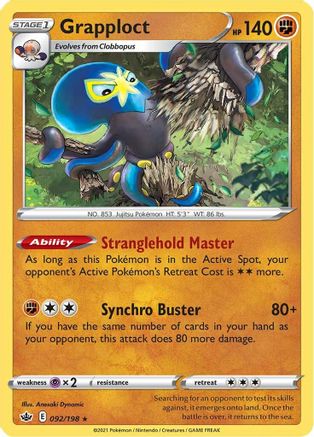Grapploct 092/198/198 - Holo Rare - Holofoil