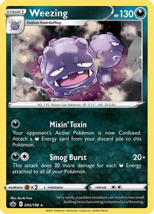 Weezing 095/198/198 - Rare
