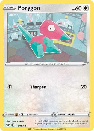 Porygon 116/198/198 - Common