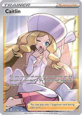 Caitlin (Full Art) 189/198/198 - Ultra Rare - Holofoil