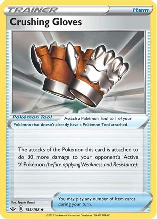 Crushing Gloves 133/198/198 - Uncommon