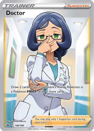 Doctor (Full Art) 190/198/198 - Ultra Rare - Holofoil