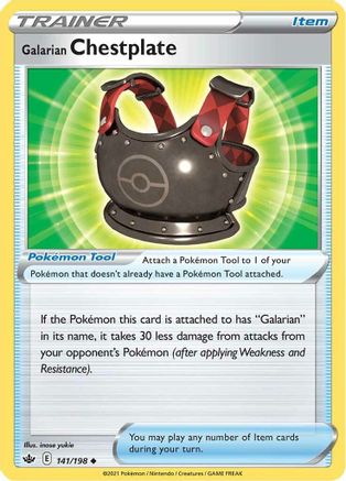 Galarian Chestplate 141/198/198 - Uncommon