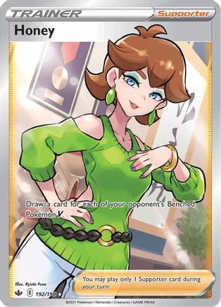 Honey (Full Art) 192/198/198 - Ultra Rare - Holofoil