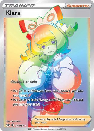 Klara (Secret) 217/198/198 - Secret Rare - Holofoil
