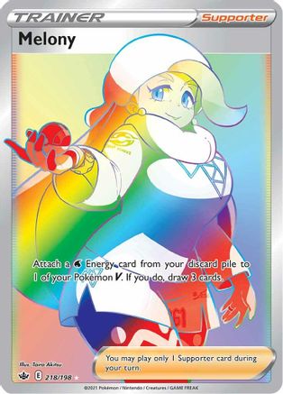 Melony (Secret) 218/198/198 - Secret Rare - Holofoil