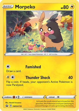 Morpeko SWSH116/307 - Promo - Holofoil
