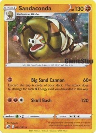Sandaconda 082/163 - Promo - Holofoil