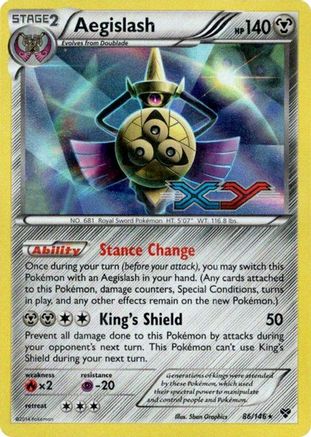 Aegislash 086/146 - Promo - Holofoil