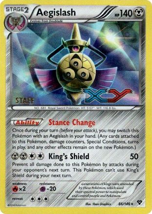 Aegislash 086/146 - Promo - Holofoil