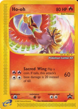 Ho-oh [Pokemon Center NY] 052/53 - Promo