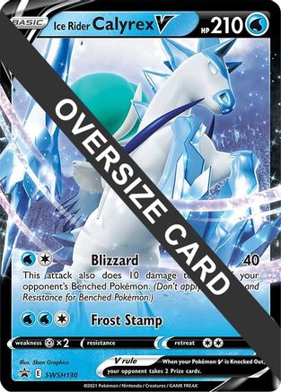 Ice Rider Calyrex V SWSH130 - Promo - Holofoil