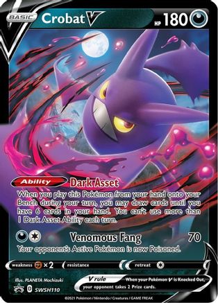Crobat V SWSH110/307 - Promo - Holofoil
