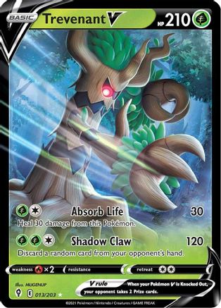Trevenant V 013/203/203 - Ultra Rare - Holofoil
