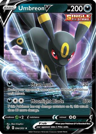 Umbreon V 094/203/203 - Ultra Rare - Holofoil