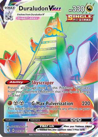 Duraludon VMAX (Secret) 219/203/203 - Secret Rare - Holofoil