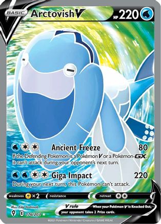 Arctovish V (Full Art) 176/203/203 - Ultra Rare - Holofoil