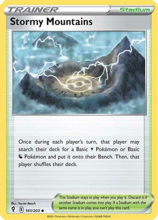 Stormy Mountains 161/203/203 - Uncommon
