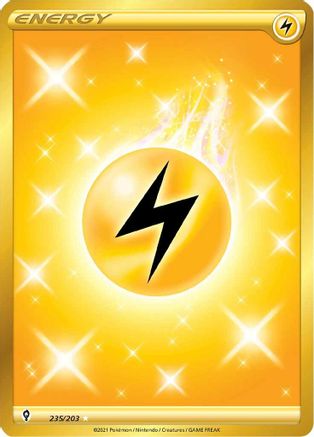 Lightning Energy (Secret) 235/203/203 - Secret Rare - Holofoil