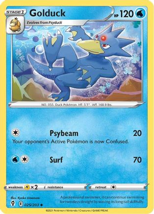 Golduck 025/203/203 - Uncommon