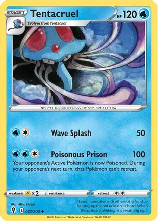 Tentacruel 027/203/203 - Uncommon