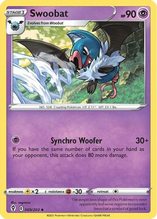 Swoobat 069/203/203 - Uncommon