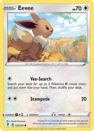 Eevee 125/203/203 - Common