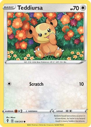 Teddiursa 126/203/203 - Common