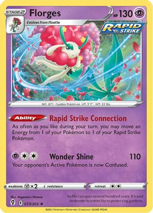 Florges 073/203/203 - Holo Rare - Holofoil