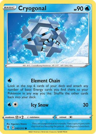 Cryogonal 043/203/203 - Common