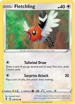 Fletchling 138/203/203 - Common