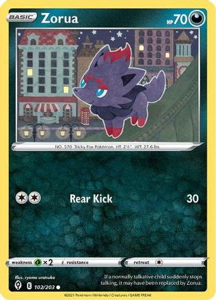 Zorua 102/203/203 - Common