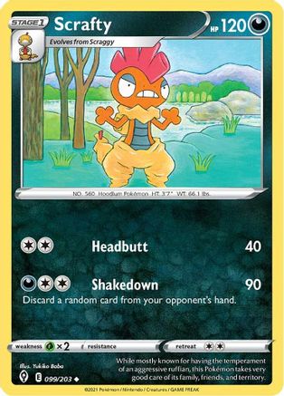 Scrafty 099/203/203 - Uncommon