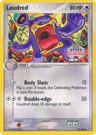 Loudred 35/106 (State Championships) 035/106 - Promo