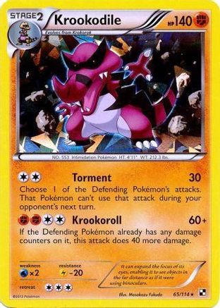 Krookodile 065/114 - Promo - Holofoil