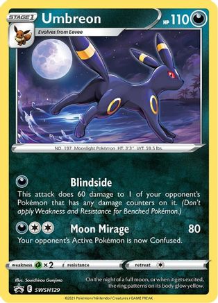 Umbreon SWSH129/307 - Promo - Holofoil