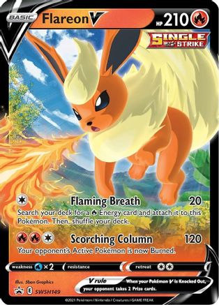 Flareon V SWSH149/307 - Promo - Holofoil