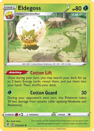 Eldegoss 016/203 - Promo