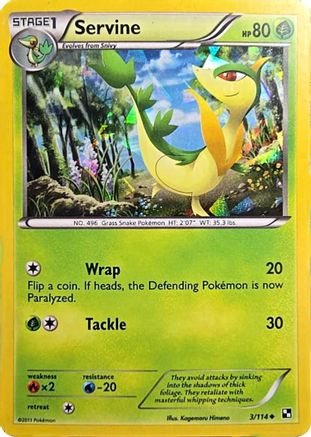 Servine 003/114 - Promo - Holofoil