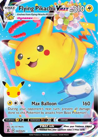Flying Pikachu VMAX 007/025/25 - Ultra Rare - Holofoil