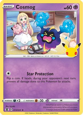 Cosmog 013/025/25 - Holo Rare - Holofoil