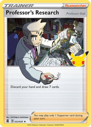 Professor's Research 023/025/25 - Holo Rare - Holofoil