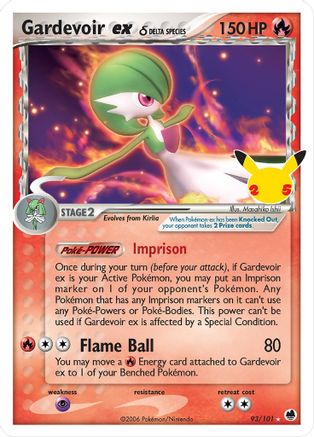 Gardevoir ex (Delta Species) 093/101/25 - Classic Collection - Holofoil