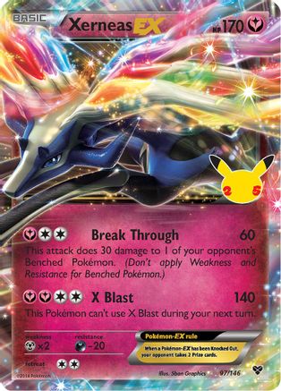 Xerneas EX 097/146/25 - Classic Collection - Holofoil