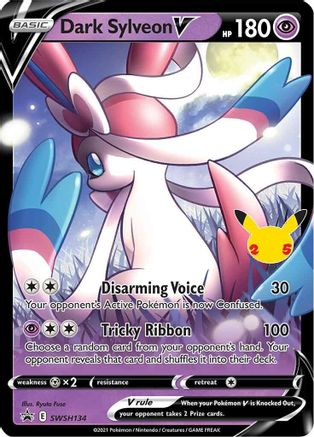 Dark Sylveon V SWSH134/307 - Promo - Holofoil