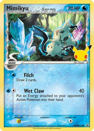 Mimikyu (Delta Species) SWSH136/307 - Promo - Holofoil