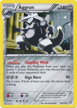 Aggron 080/124 - Promo - Holofoil