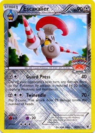Escavalier 080/101 - Promo - Reverse Holofoil