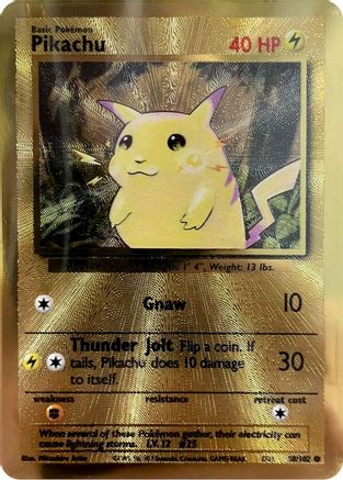 Pikachu 058/102 - Promo - Holofoil
