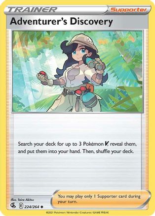 Adventurer's Discovery 224/264/264 - Uncommon